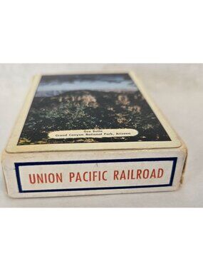 Vintage Union Pacific Playing Cards Grand Canyon Arizona Collectible Souvenir